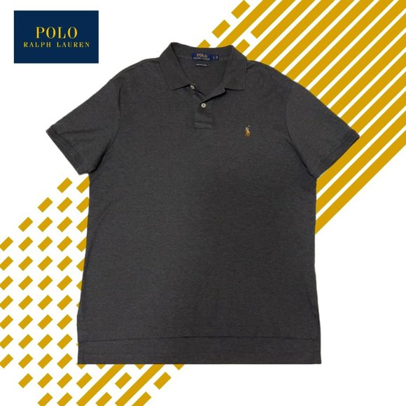 Polo Ralph Lauren Other - Men's Polo Short Sleeve Collared Shirt | Color: Gray, Size: L